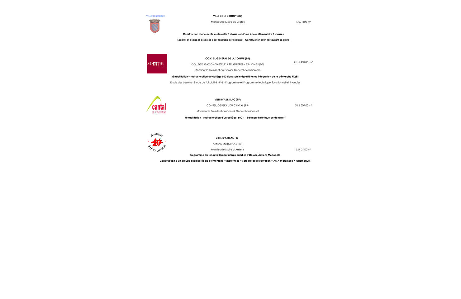 Enseignement