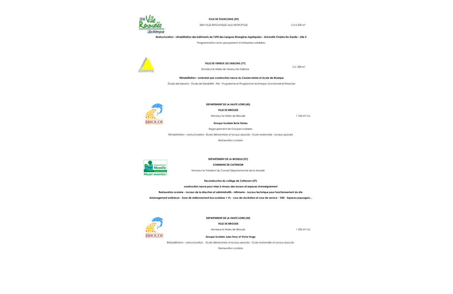 Enseignement